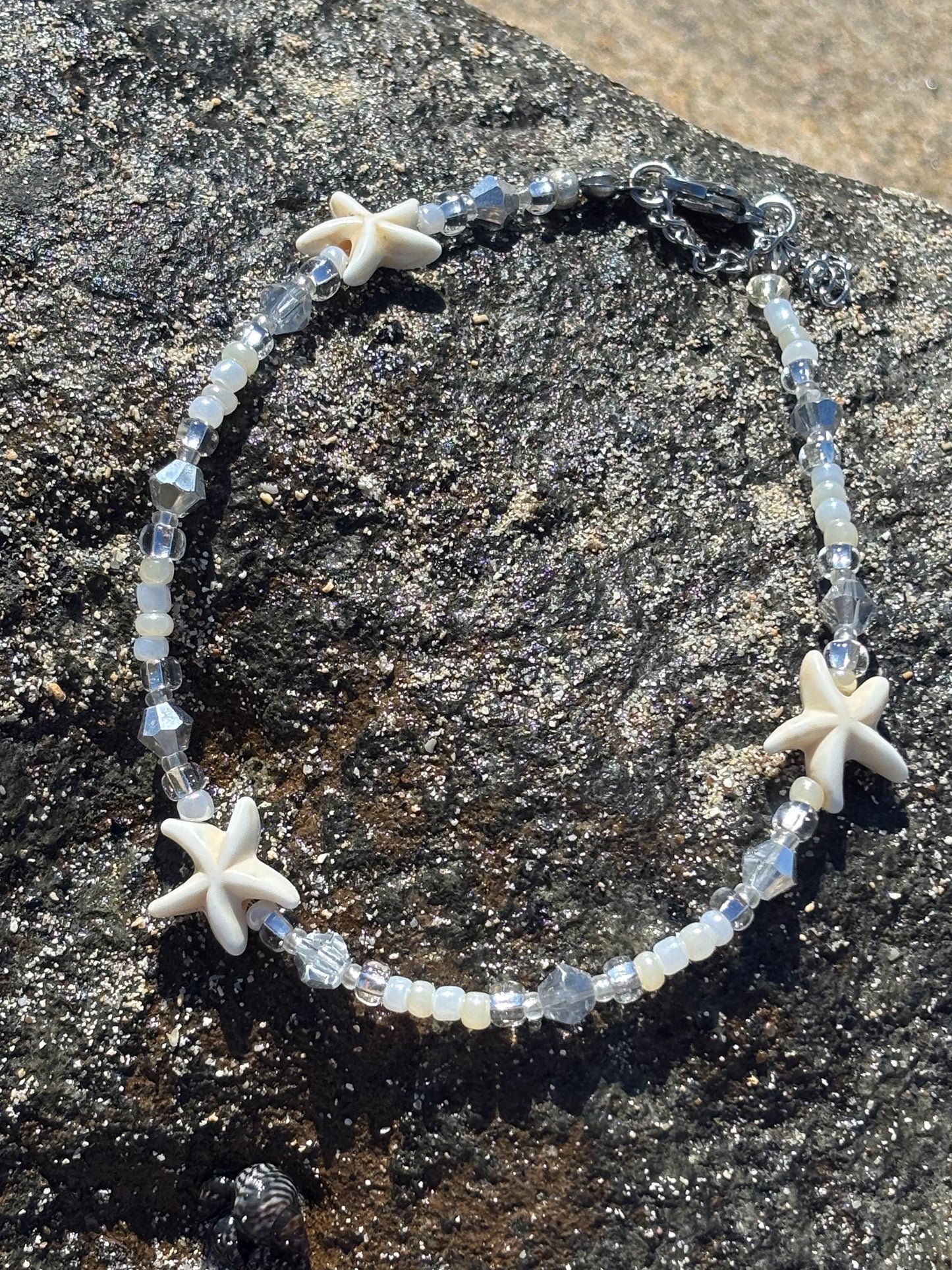 Beach Starfish Anklet, Beach Wedding, Ocean Lovers, Gift for every Beach Girl