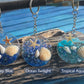 Beach Handbag Charms & Keyrings – Handmade Resin Beach Gifts