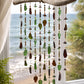 Emerald Bamboo Sea Glass Chime