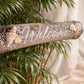 Coastal Bamboo “Welcome” Sign – Handmade Beach Decor