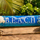 Handmade Coastal Bamboo Signs | Beach House Wall Décor