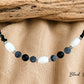 Crackle Agate Beaded Necklace – Handmade Coastal Beach Jewellery