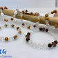 Boho style Bracelets, Wood & Glass Beads