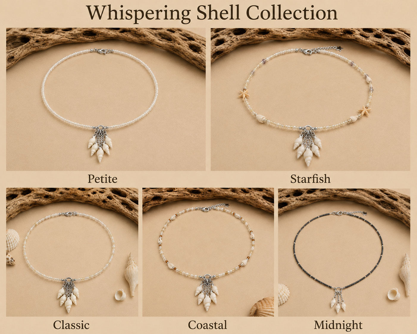 Whispering Shell Necklace