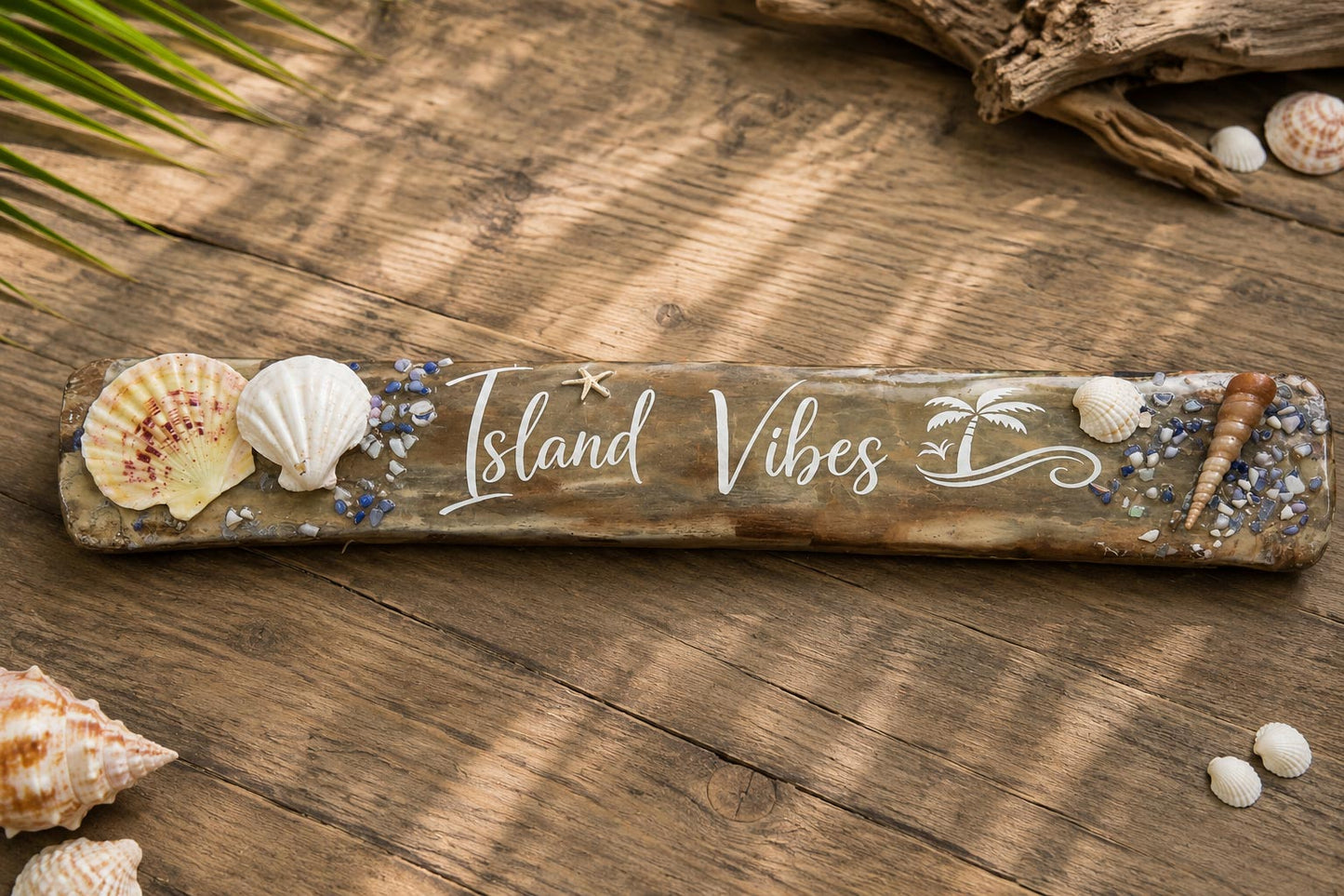 Handmade Coastal Bamboo Signs | Beach House Wall Décor