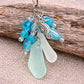Handmade Sea Glass Keyring – Artisan Beach Charm
