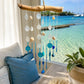 Caribbean Sparkle Driftwood Wind Chime handcrafted in Grenada