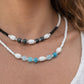 Handmade Crackle Agate Beaded Necklace – Coastal Beach Jewelry