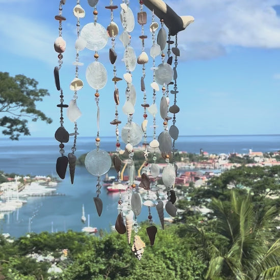 Video of sea glass sun catcher