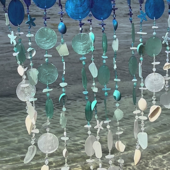 beach wind chime video