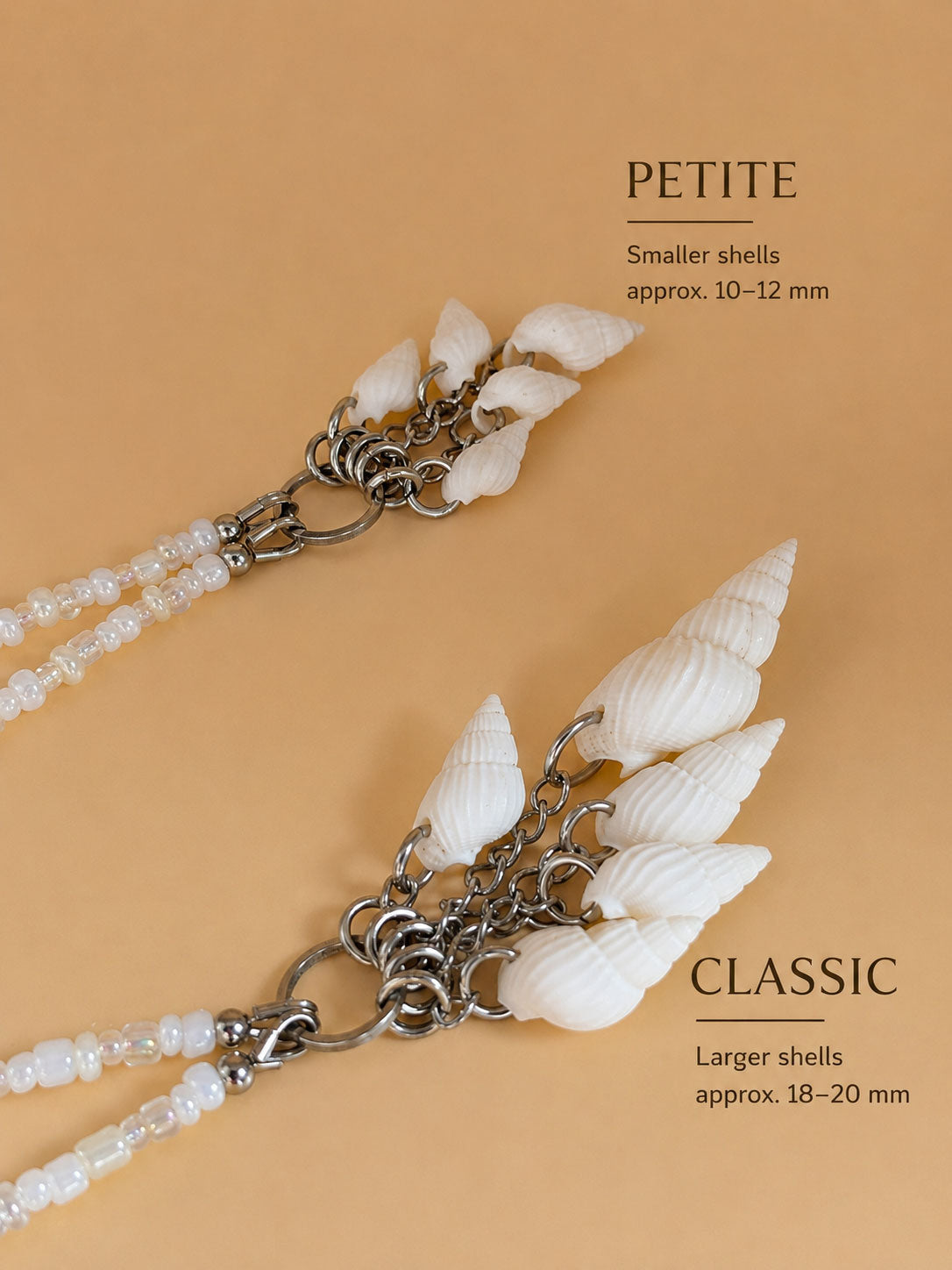 Whispering Shell Collection – Handmade Shell Necklaces