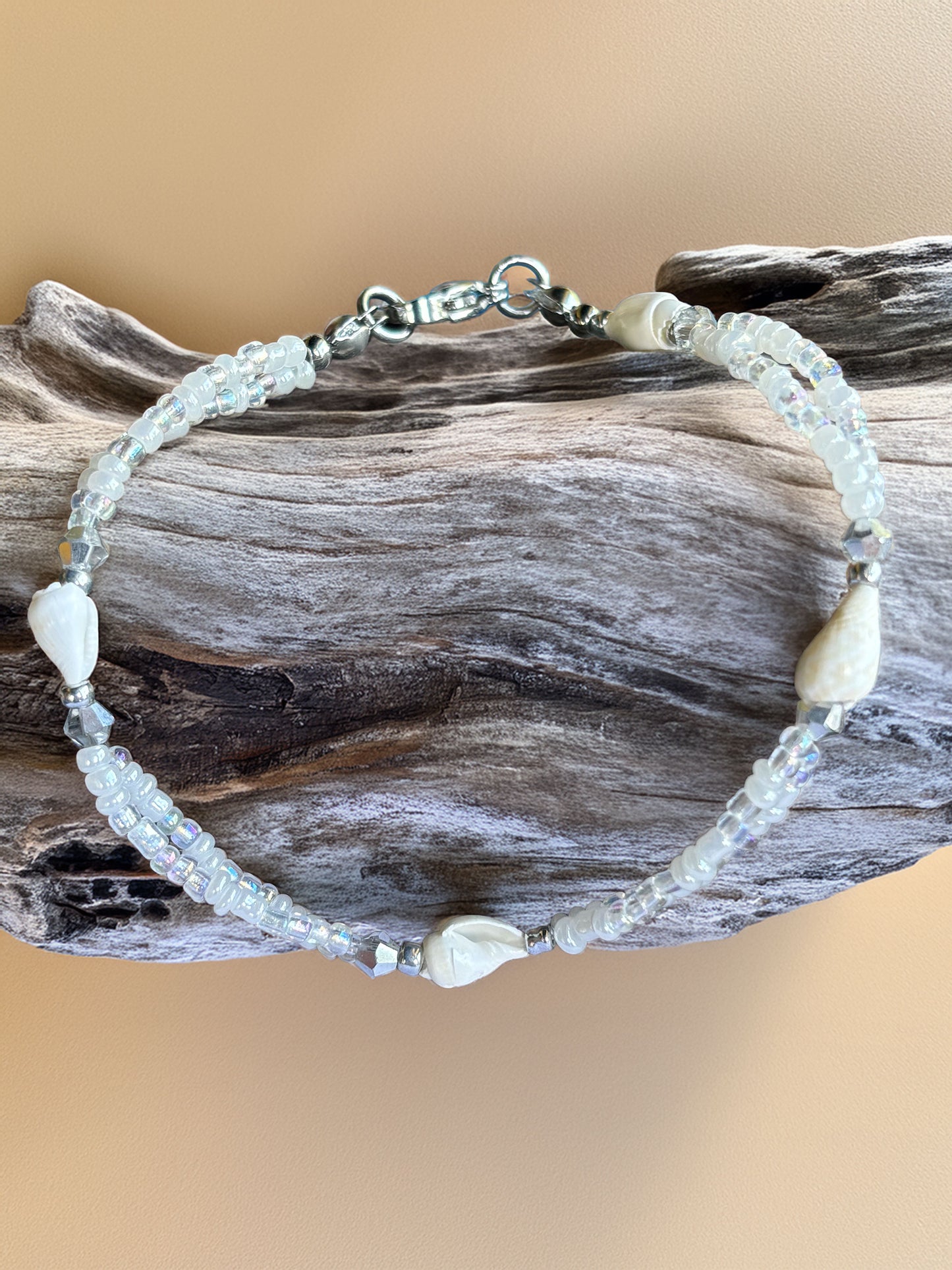Whispering Shell Anklet & Bracelet