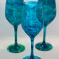 Unique Blue Wine Glasses